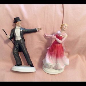 Fred Astaire & Ginger Rogers figurines